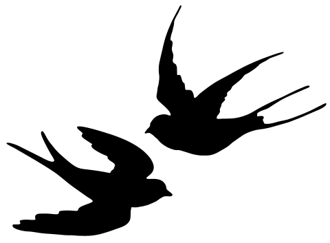 Väggdekor Birds
