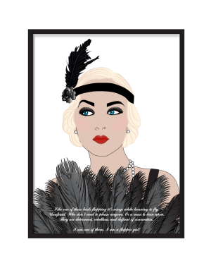 20's Flapper Girl
