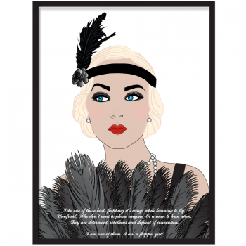 20's Flapper Girl