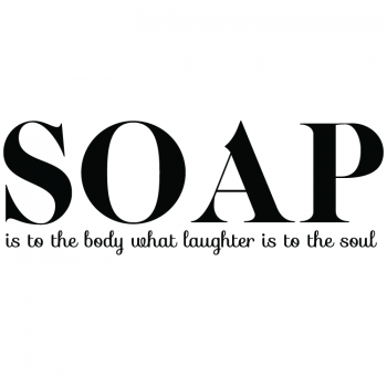 Väggtext SOAP is..
