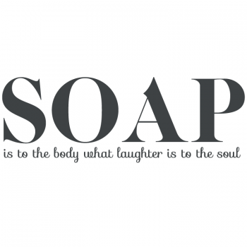 Väggtext SOAP is..