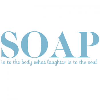 Väggtext SOAP is..