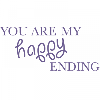 Väggtext My happy ending