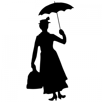 Väggdekor Mary Poppins