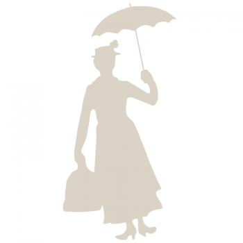 Väggdekor Mary Poppins