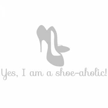 Väggdekor Shoe-aholic!
