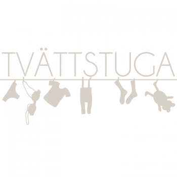 Väggdekor Tvättstuga