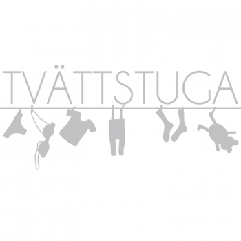 Väggdekor Tvättstuga
