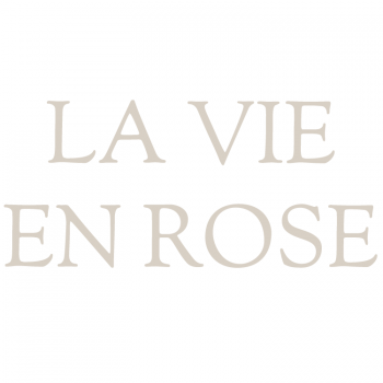 Väggtext La Vie En Rose