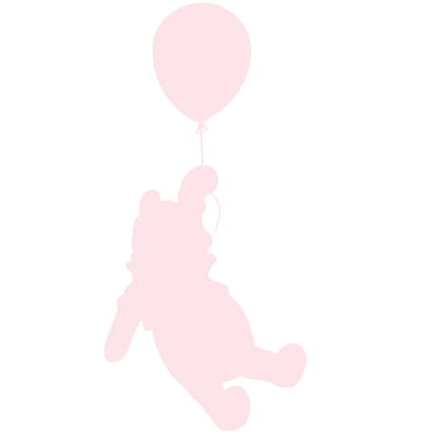 Väggdekor Pooh