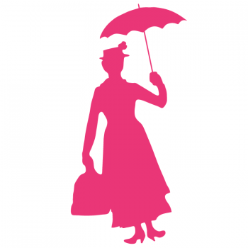 Väggdekor Mary Poppins
