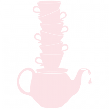 Väggdekor Teapot & cups
