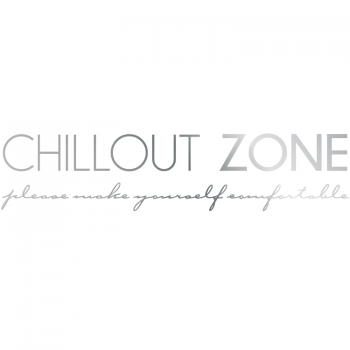 Väggtext Chillout 