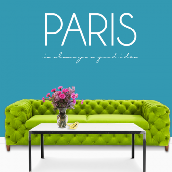 Väggtext Paris