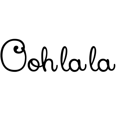 Väggtext Ooh la la