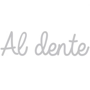 Väggtext Al Dente
