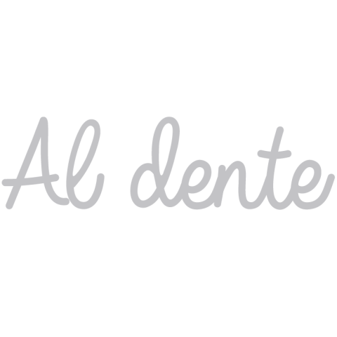 Väggtext Al Dente Väggtext Al Dente