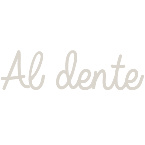 Väggtext Al Dente Väggtext Al Dente
