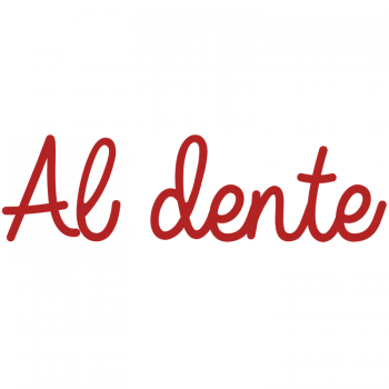 Väggtext Al Dente