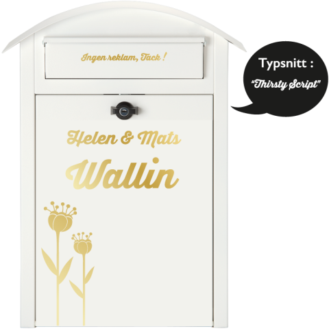 Brevlåda Dekor Brevlåda Dekor